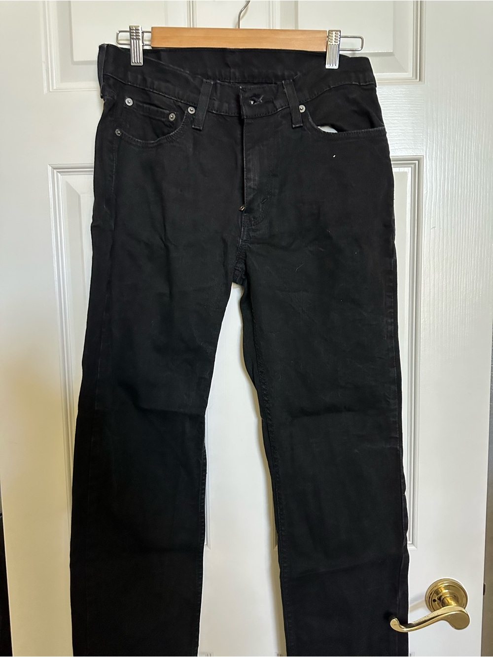 Levi's Black Straight-Leg Men’s Jeans